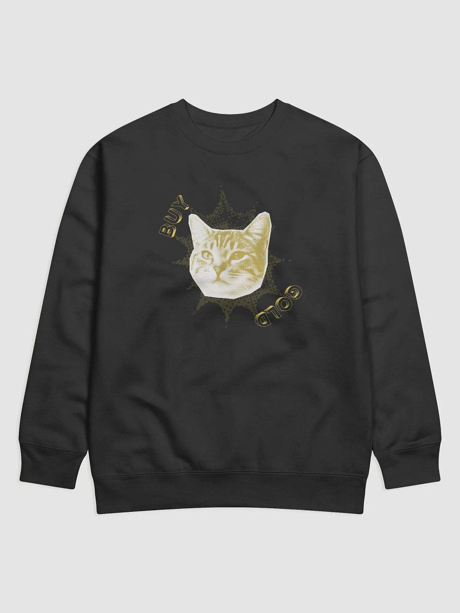 Buy Gold Cat Premium Sweatshirt product image (1)