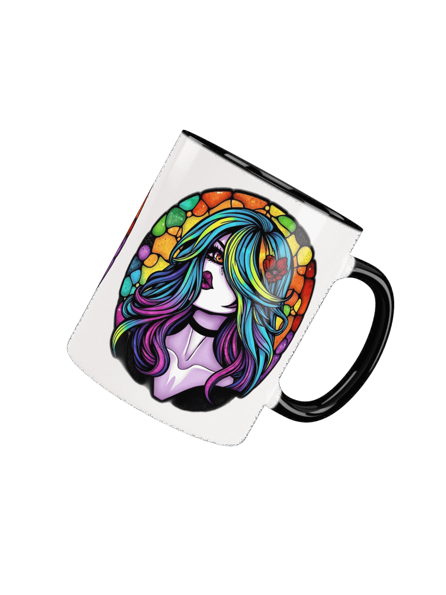 Stained Glass Beauty Ceramic Mug product image (49)