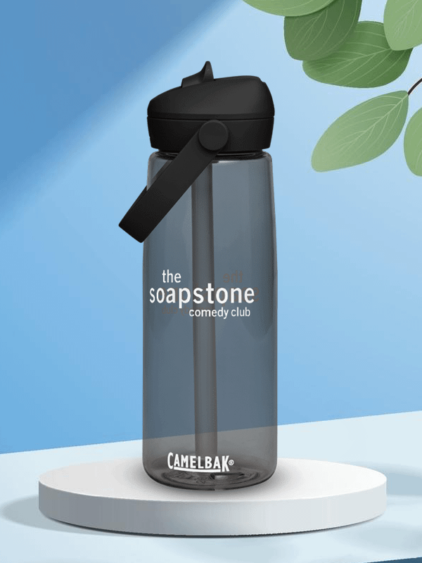 soapstone Flip Straw Water Bottle product image (1)