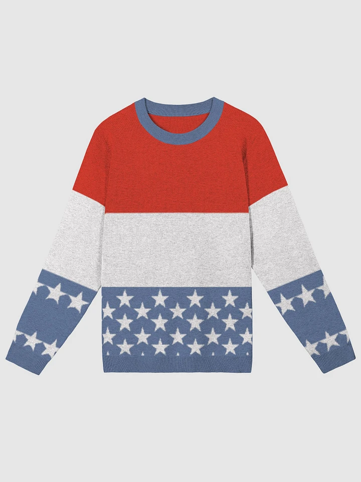 Patriotic Color Block Sweater product image (1)