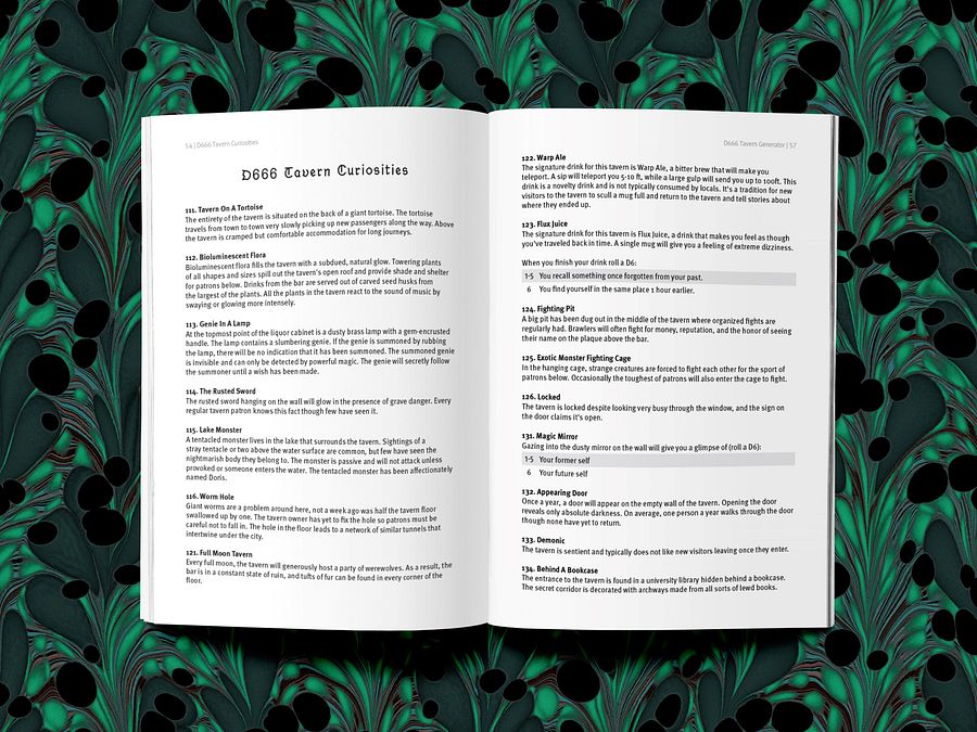 D666 Tavern Generator - Digital product image (3)
