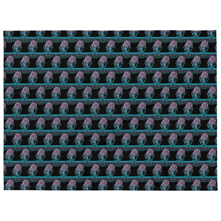 KC, The Vibe (owl), Black Blanket product image (1)