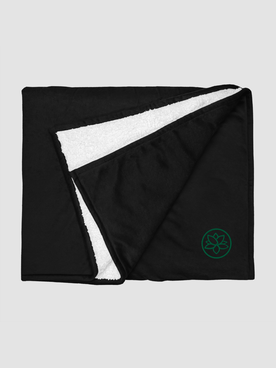 Lofi Lotus Sherpa Blanket product image (3)