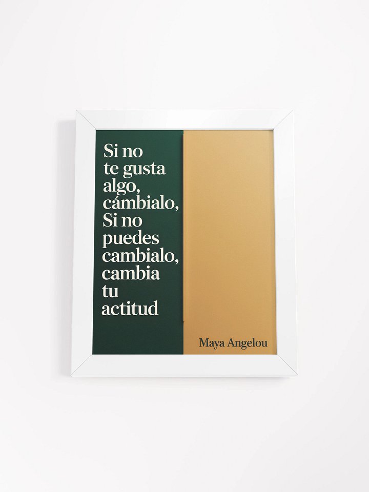Póster ultra-premium Maya Angelou con máxima calidad técnica y refinamiento product image (1)