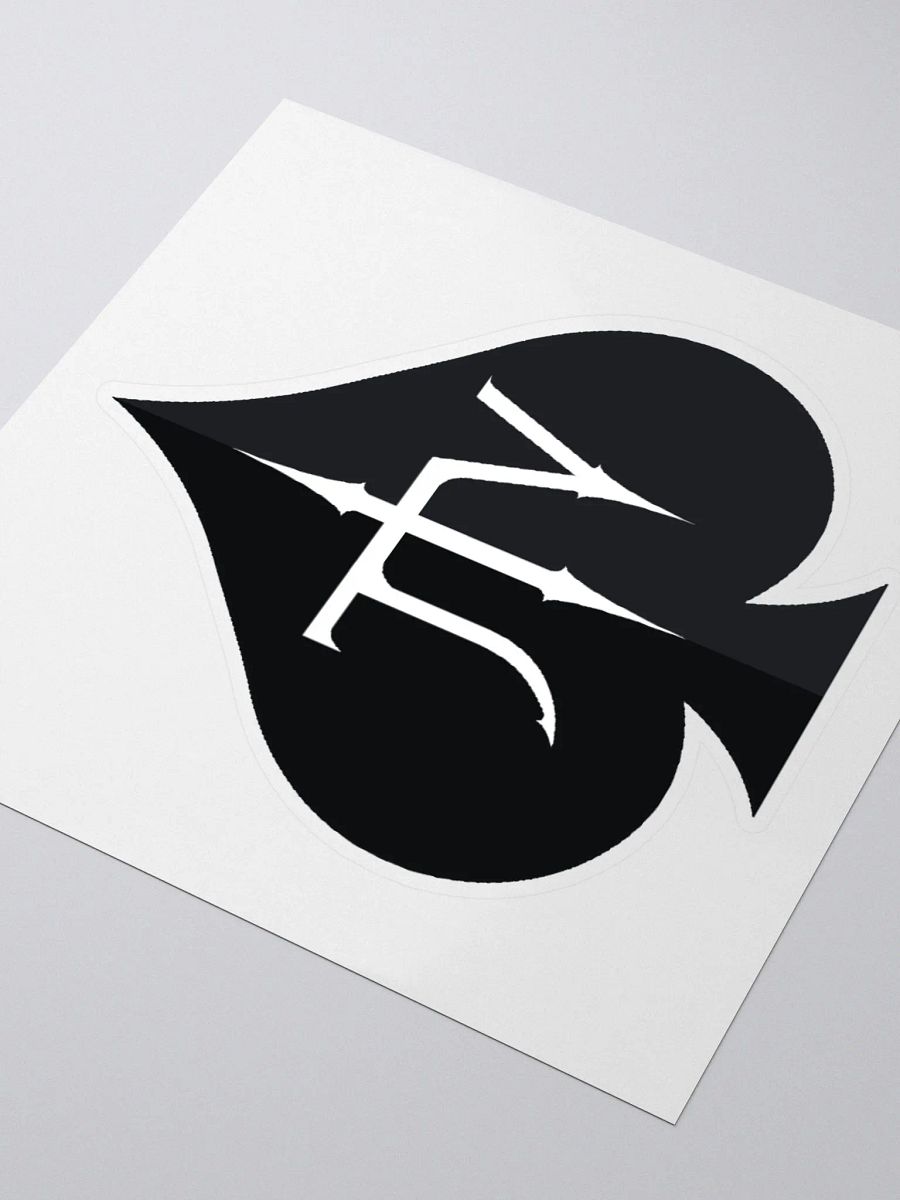 JTV Monogram Spade Stickers product image (7)