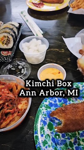 Yesterday we had #koreanfriedchicken for dinner. We traveled to visit a friend in the hospital and stopped at @kimchi.box on ...