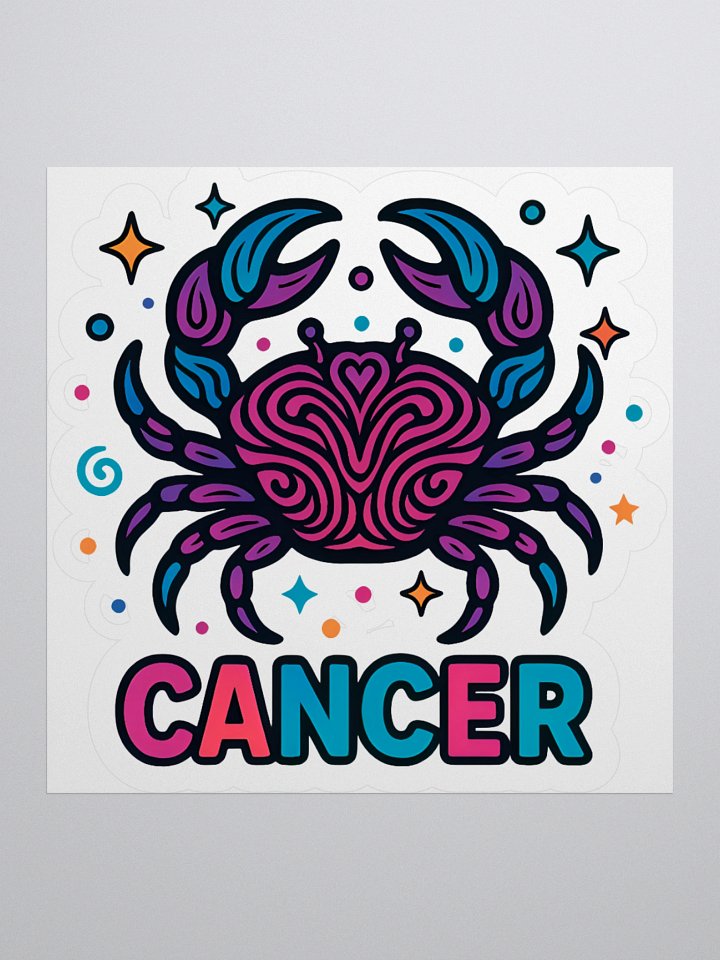Cancer Zodiac Sign Sticker product image (2)