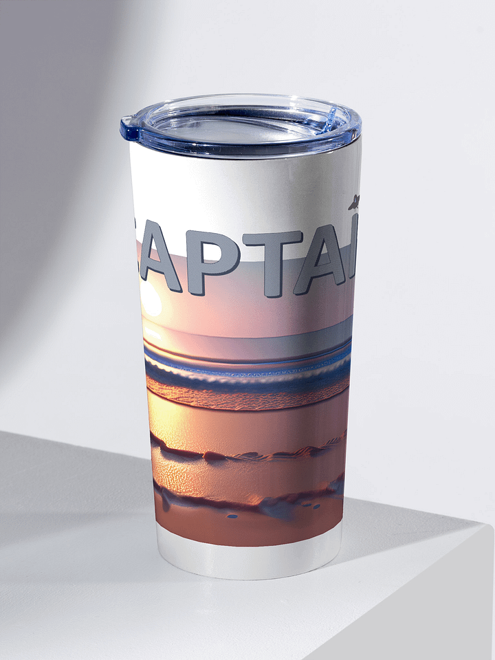 Captain's Serenity Stainless Steel Tumbler product image (2)