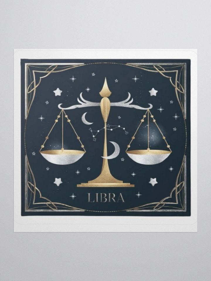Libra Zodiac Sticker product image (3)