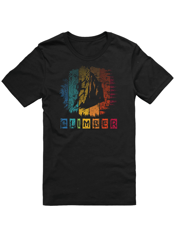 Retro Rock Climber T-Shirt – Vintage-Style Mountain Adventure Tee, Perfect Gift for Outdoor Lovers product image (2)