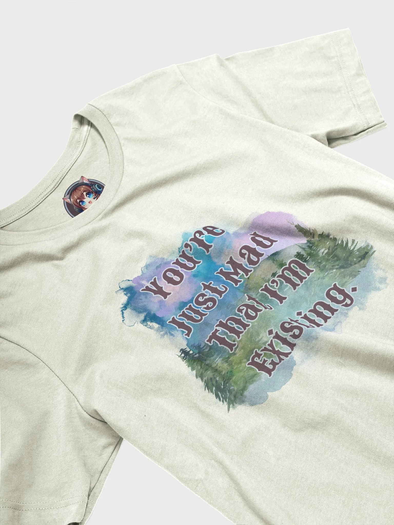 I'm Existing Pastel Supersoft T-Shirt product image (23)