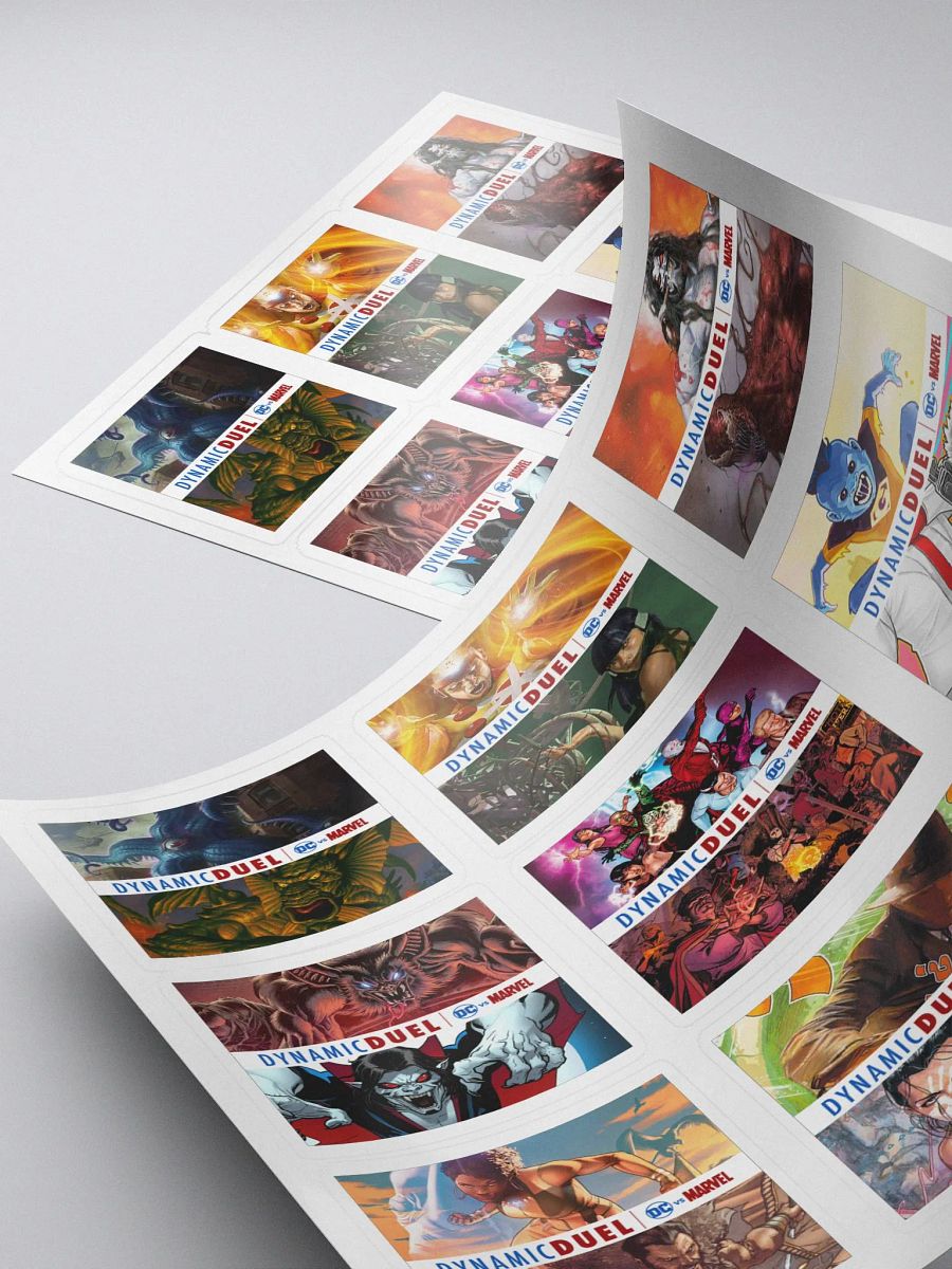 Dynamic Duel Episode Cover Stickers - Series 14 product image (4)