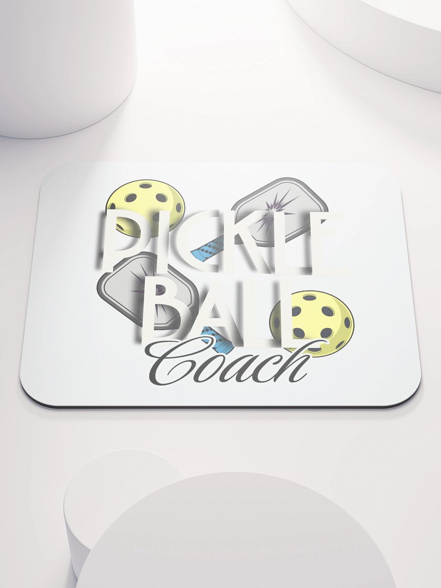 Pickleball Coach Reflective Classic Mouse Pad product image (2)