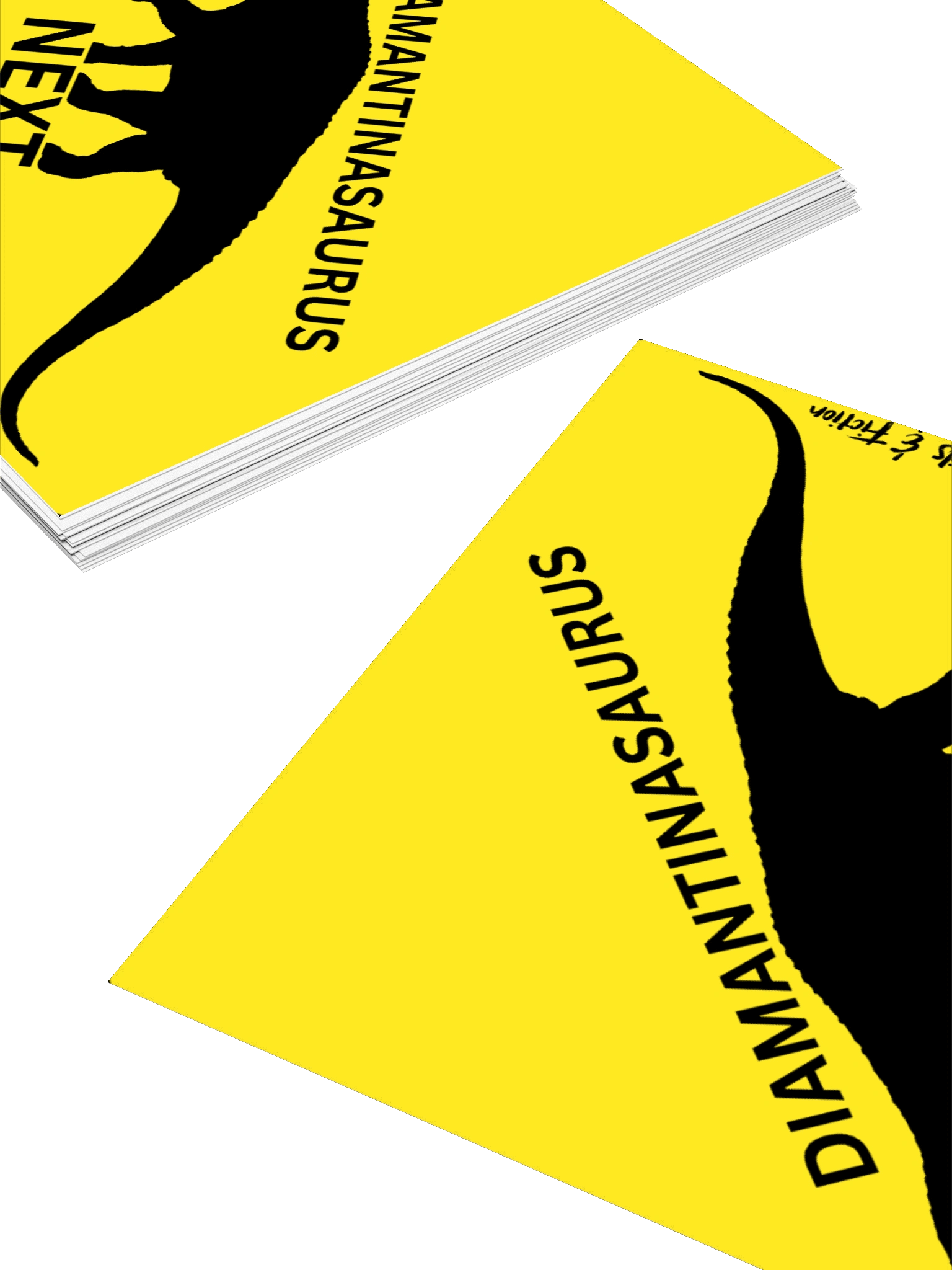 Sauropods Ahead Road Sign (Stickers) product image (10)
