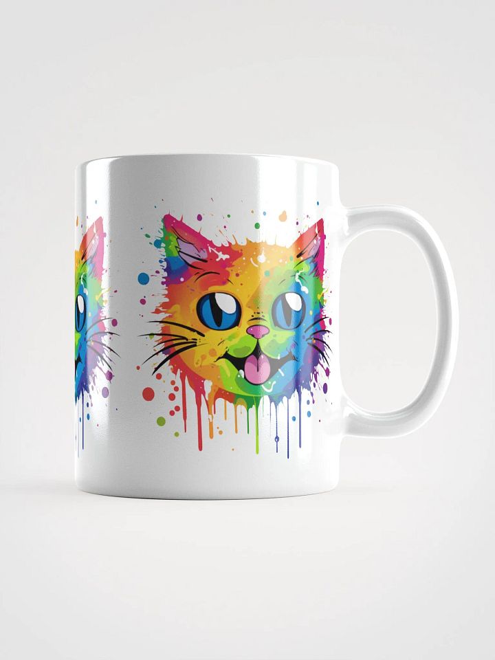 Splat Cat Rainbow Mug product image (2)