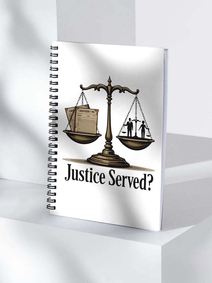 Justice Served? Notebook product image (4)