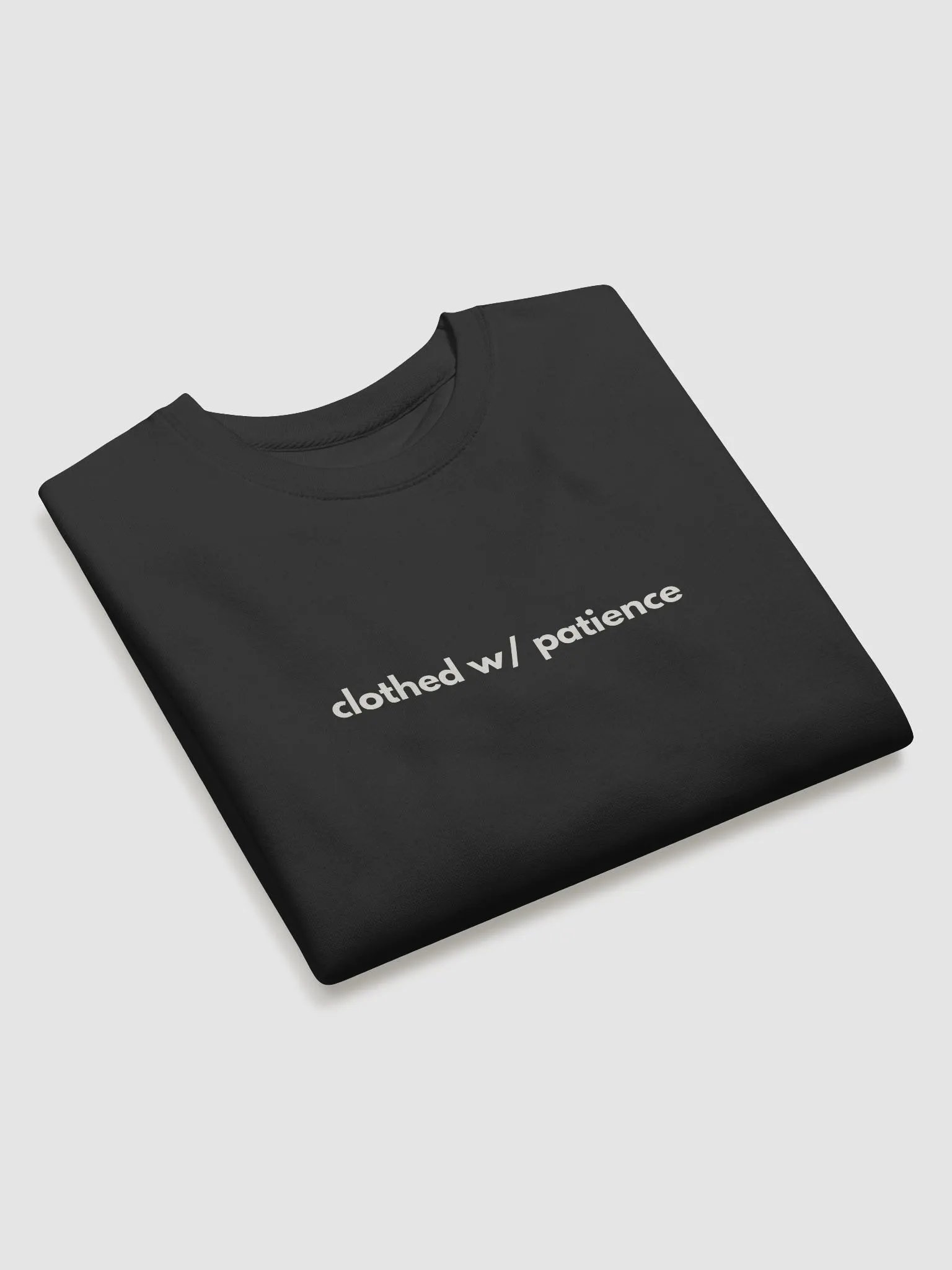 Sweatshirt Clothed W/ Patience product image (15)