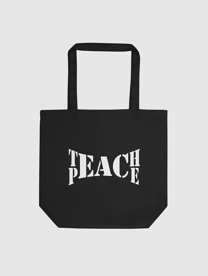 Teach Peace Eco Tote Bag product image (1)