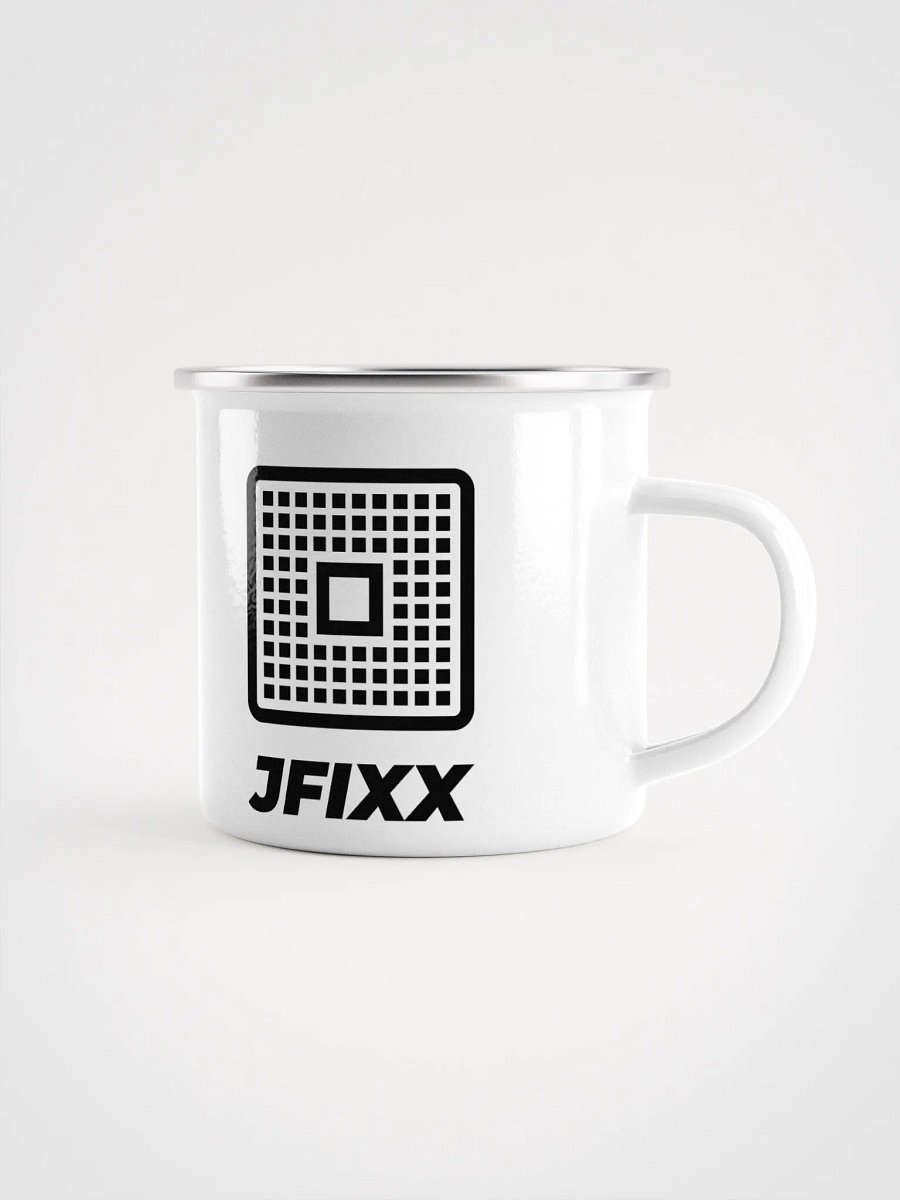 JFIXX White Enamel Mug product image (3)
