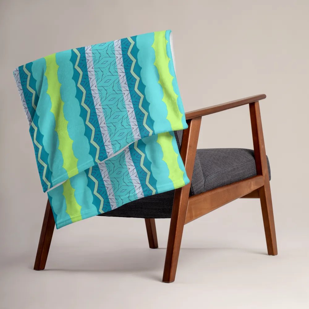 Summer Breeze Pattern Soft Blanket product image (2)