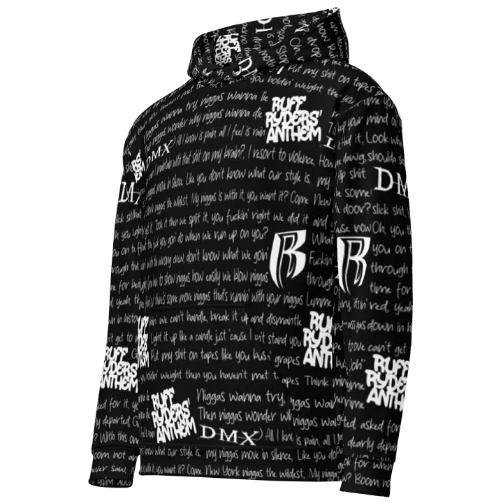 Ruff Ryders' Anthem - DMX - BLACK - Unisex Hoodie product image (1)