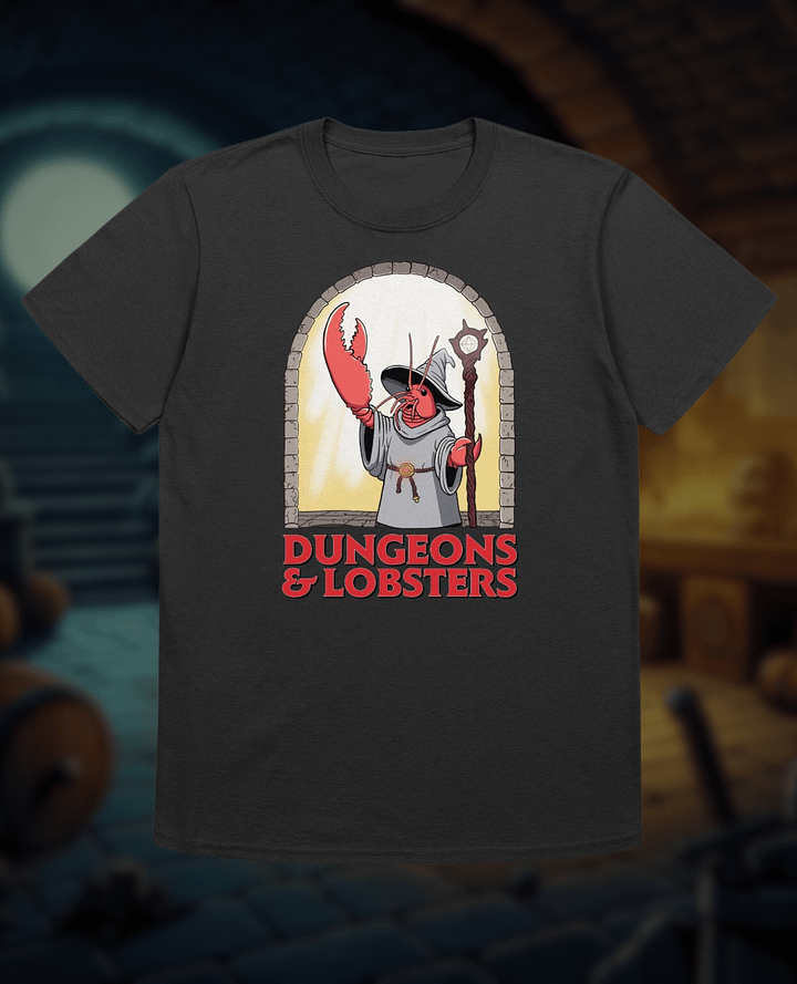 Dungeons & Lobsters T-Shirt 🧙🦞 product image (1)
