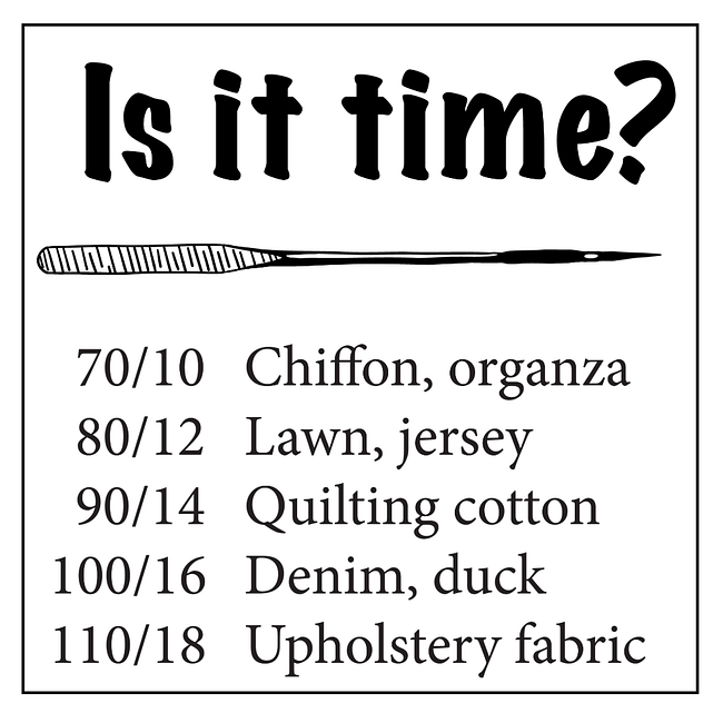 Needle Reminder Sticker