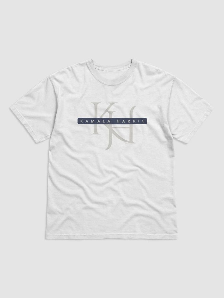 K.H. Box Logo Graphic Tee (Ivory/Blue) product image (1)