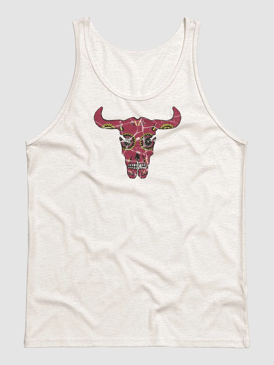 Sugar Cow Skull Tank Top product image (2)