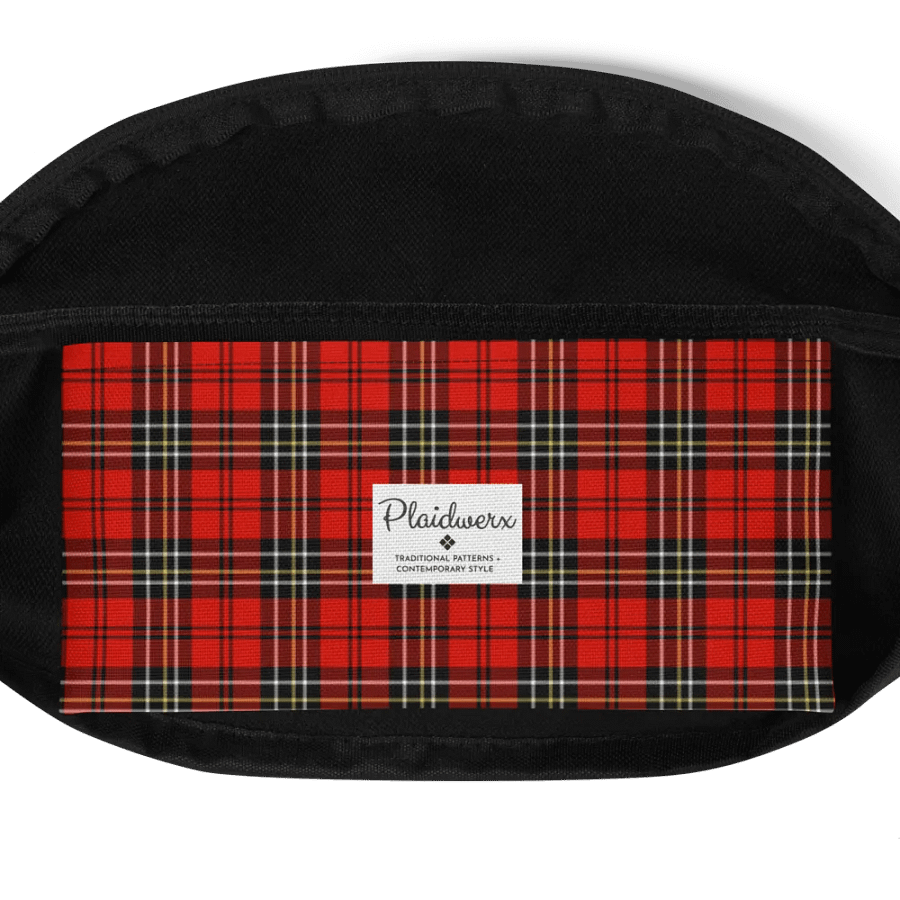 Red Vintage Plaid Fanny Pack product image (6)