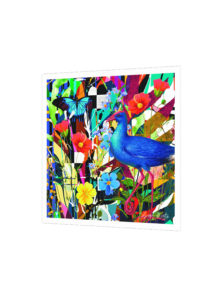 'Maximalist Flora' by Edward Martin Collage Print product image (8)