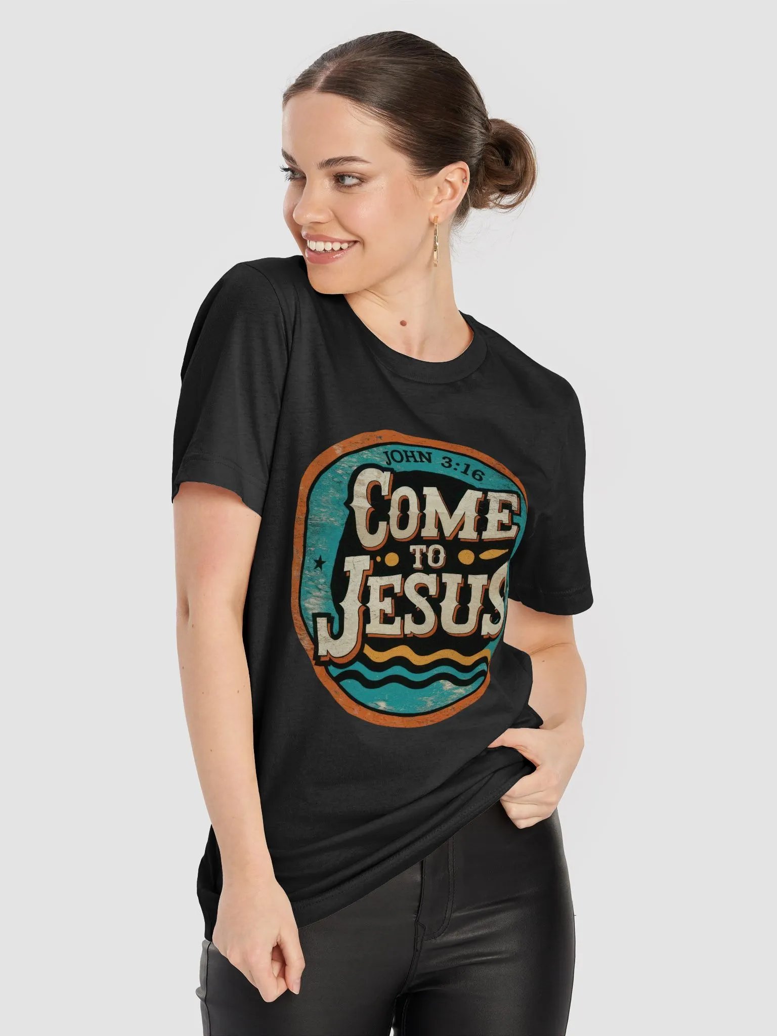 Vintage Come to Jesus Graphic Tee product image (8)