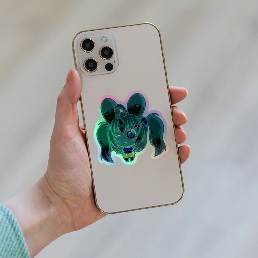Inverted Jammy Holo Sticker product image (3)