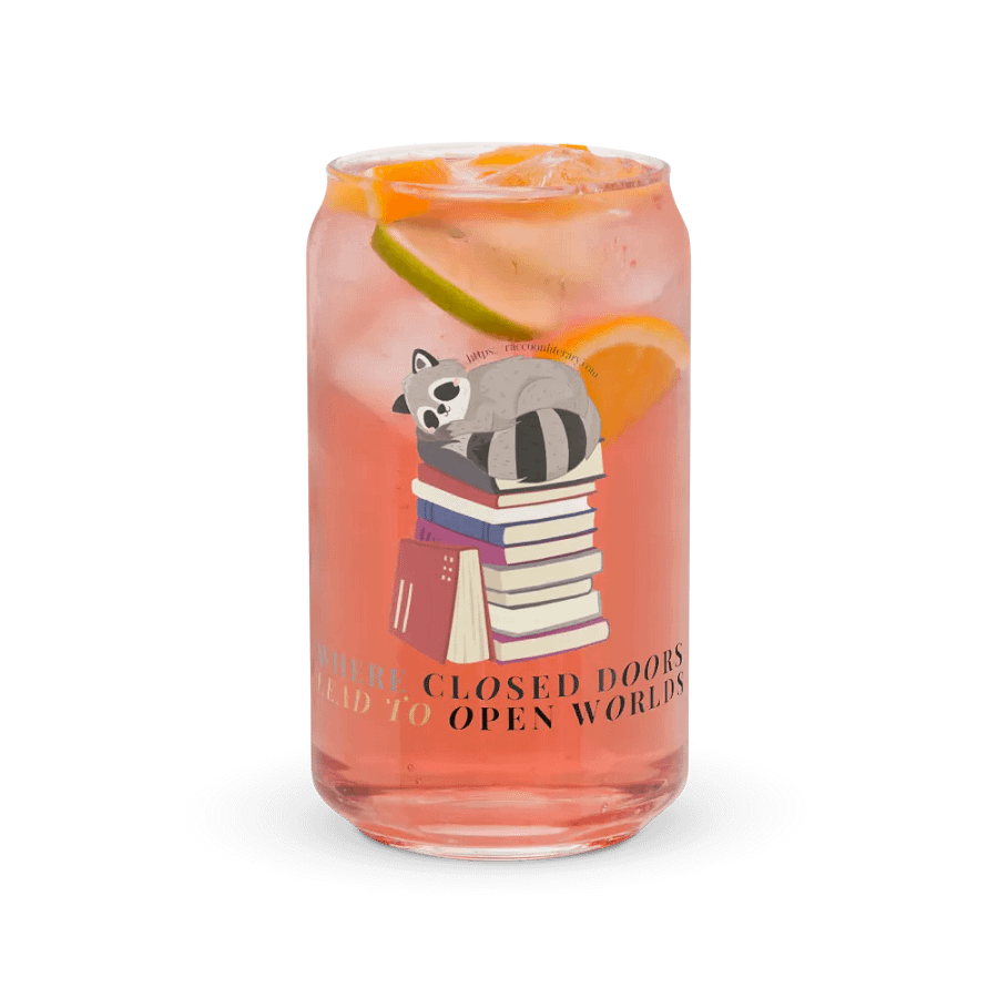 Dreamy Raccoon Can Glass product image (37)