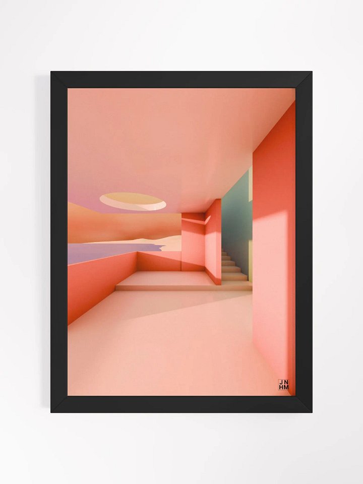 Architectural Landscape - Summer Pastel 01 12"x16" product image (2)