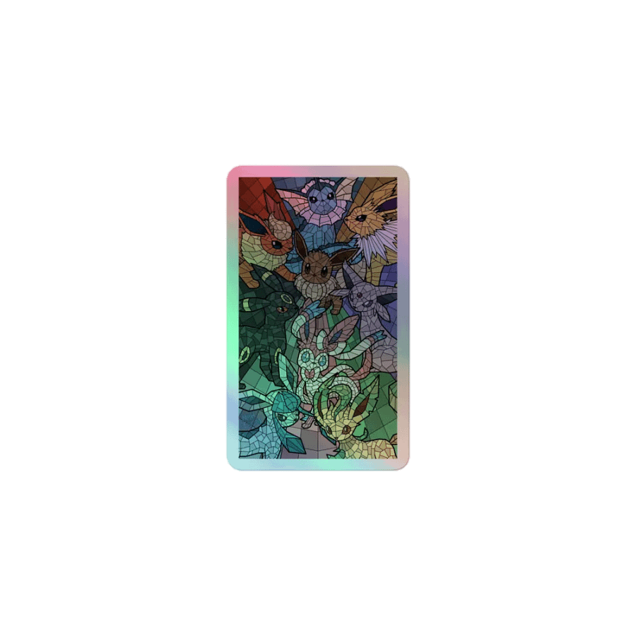 EEVEE Evolution stained glass product image (1)