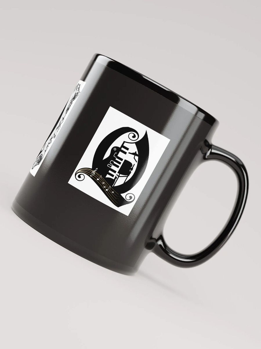 Black Cup with 3 Q product image (7)