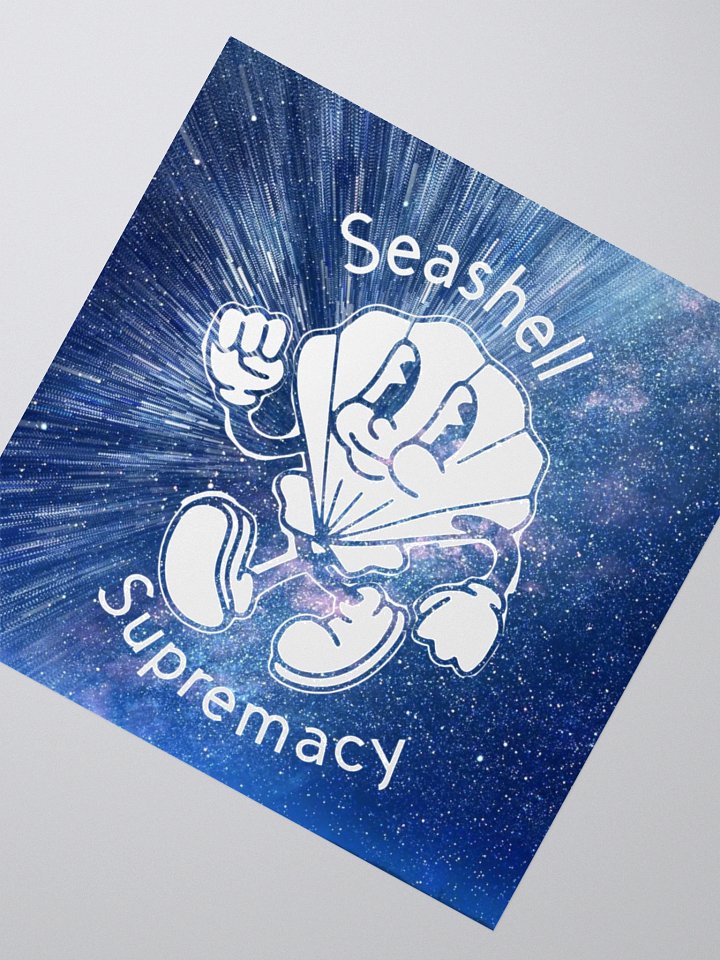 galaxy seashell sticker product image (2)