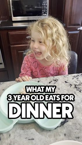 Peas on earth, just not in her tummy 😁
 
Not every meal is perfect when feeding little kids, but I try to look at what she ea...