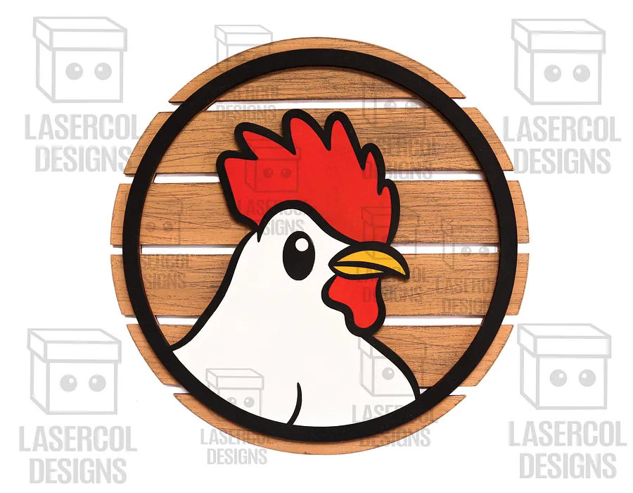Farm Animals DIY Set 1 - Laser Cut Files product image (10)