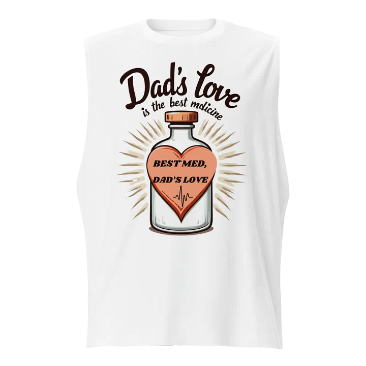 Dad's Love Muscle Tank product image (1)