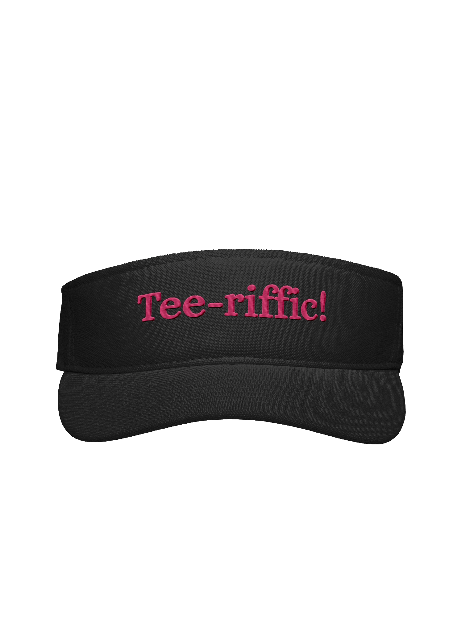Flexfit Visor, The Pun-tastic Golf Visor, Tee-riffic! product image (5)