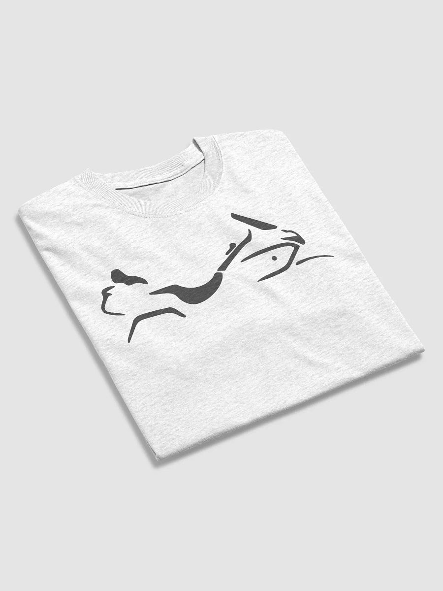 Shadow Wing in Dark Gray on Light Fabric (Gildan) product image (16)