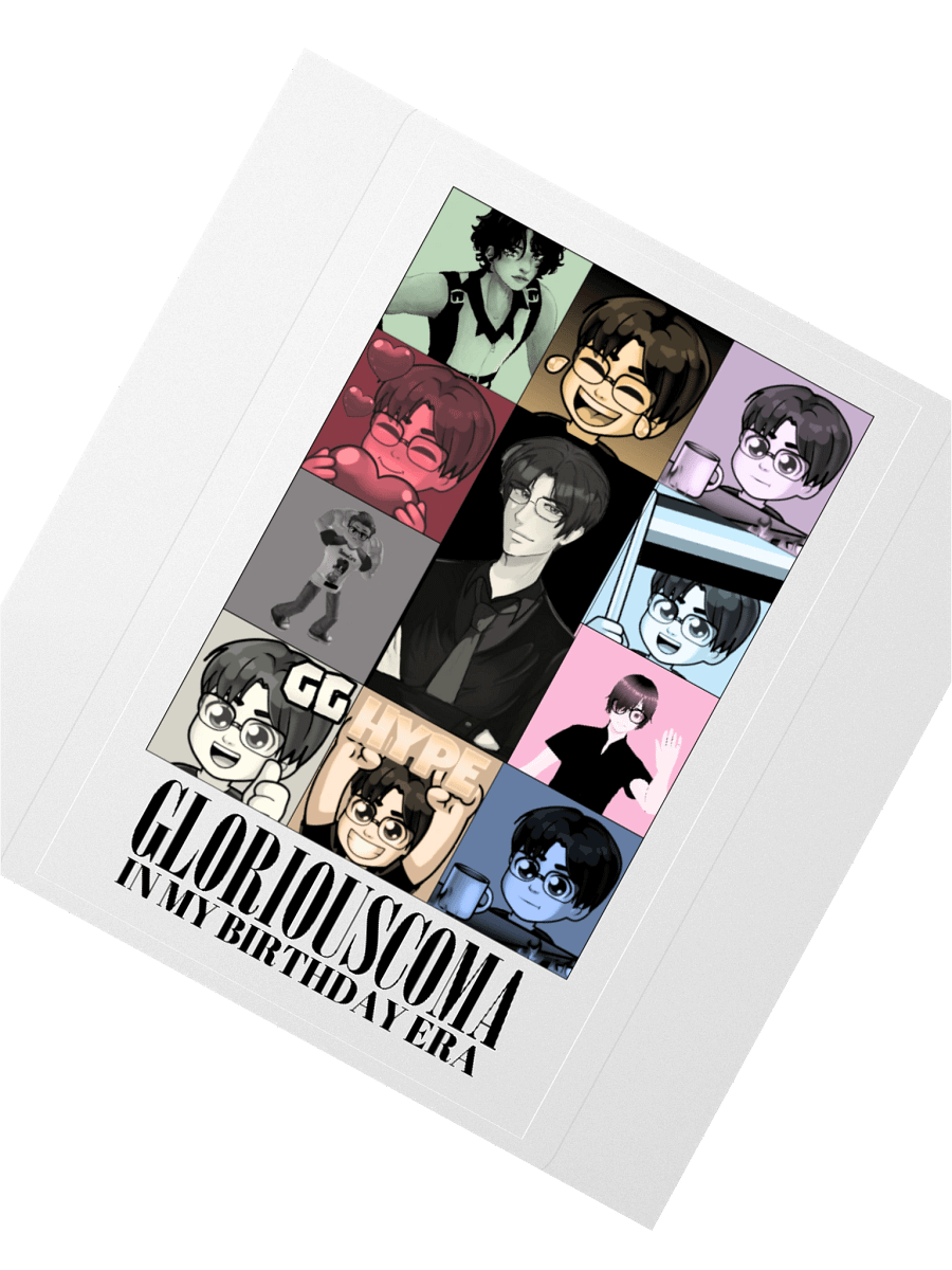 GloriousComa In My Birthday Era Limited Edition Sticker product image (5)