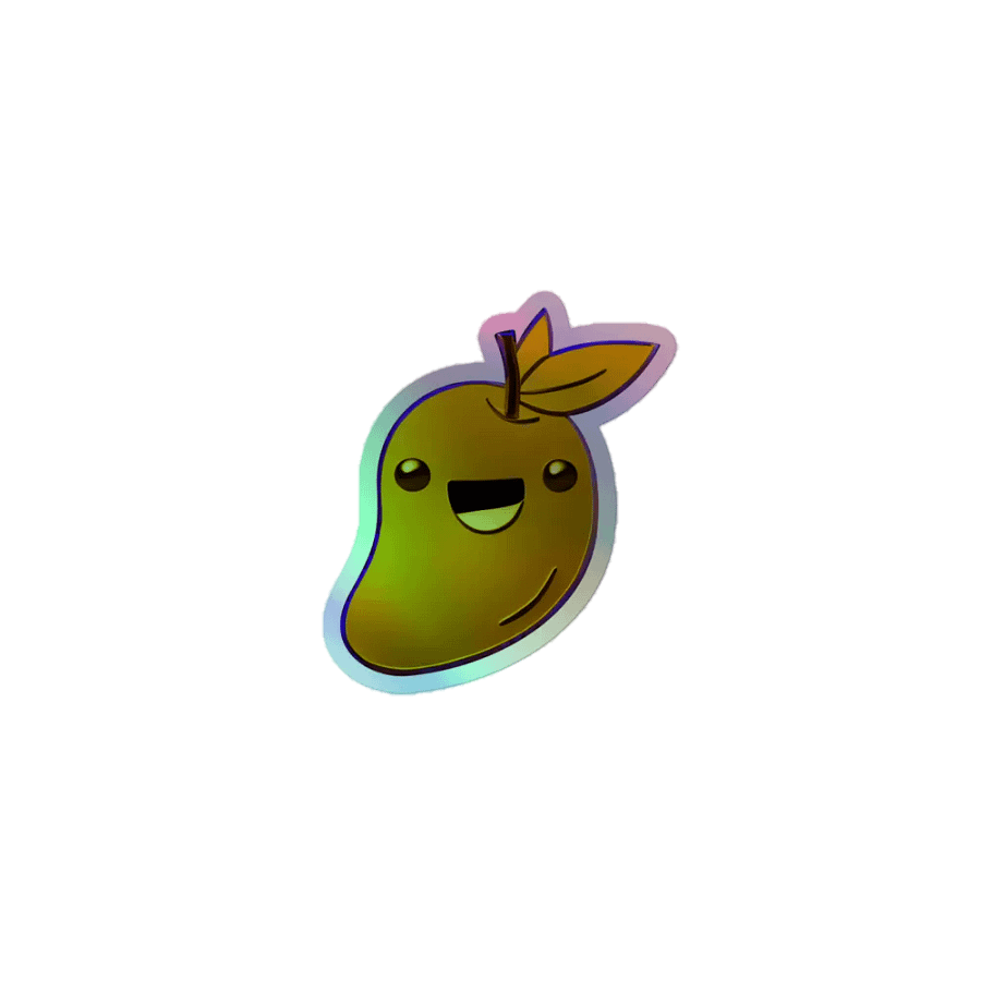Blu's Gold Tier Holographic Sticker product image (1)