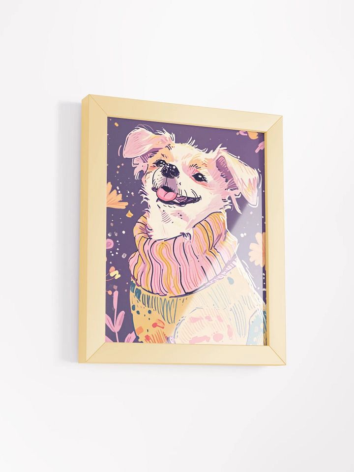 Whimsical Canine Delight Poster product image (3)