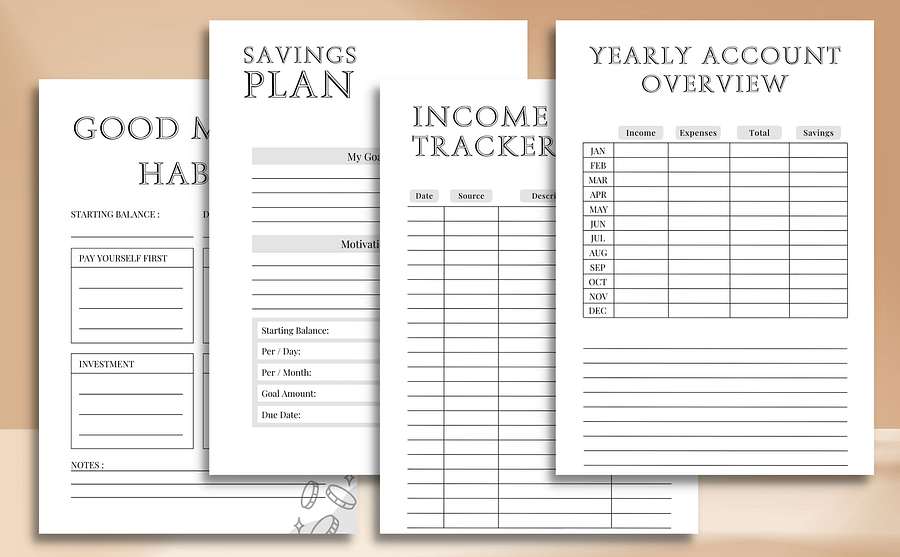 Wolf of Wall Street - Digital Financial Planner product image (3)