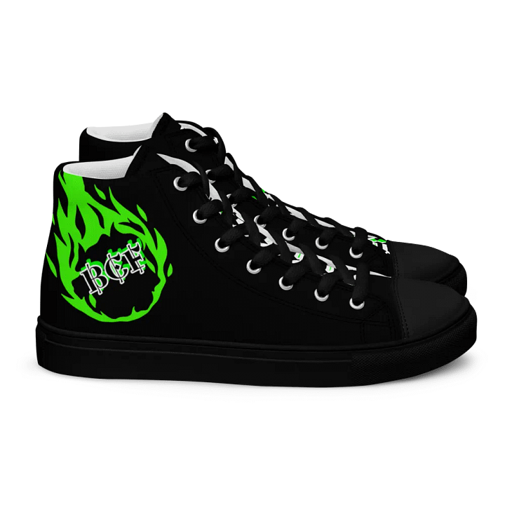 BCF Flame Graphic Men's High Tops product image (2)