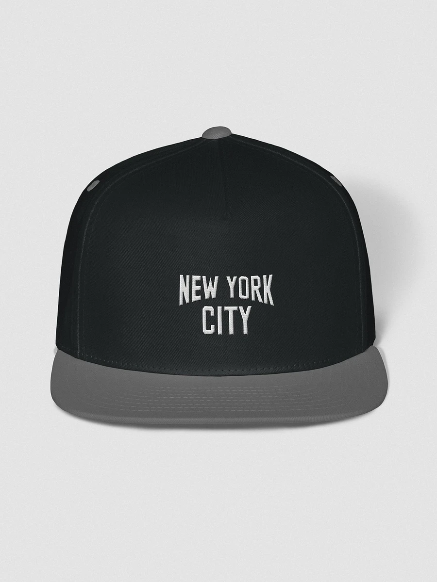 New York City Cotton Twill Flat Bill Cap product image (1)