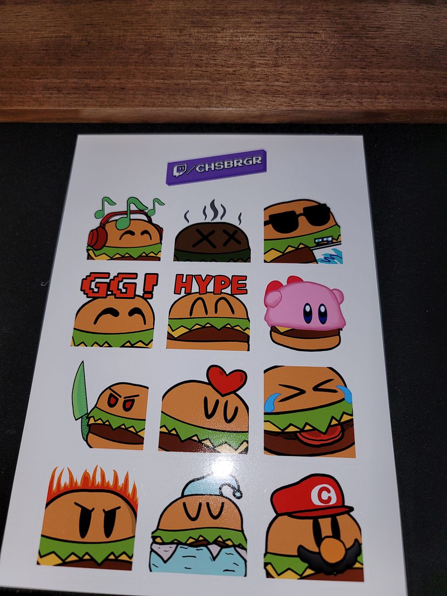 Chsbrgr Classic Emote Pack product image (4)